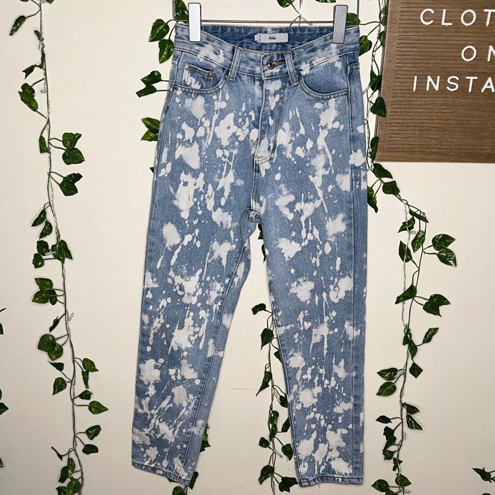 Adika Bleach Splattered Jeans